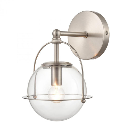 Langford 1-Light vanity light in  Satin Nickel