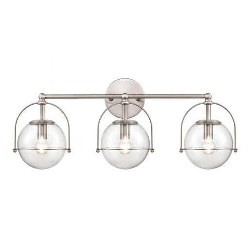 Langford 3-Light vanity light in  Satin Nickel