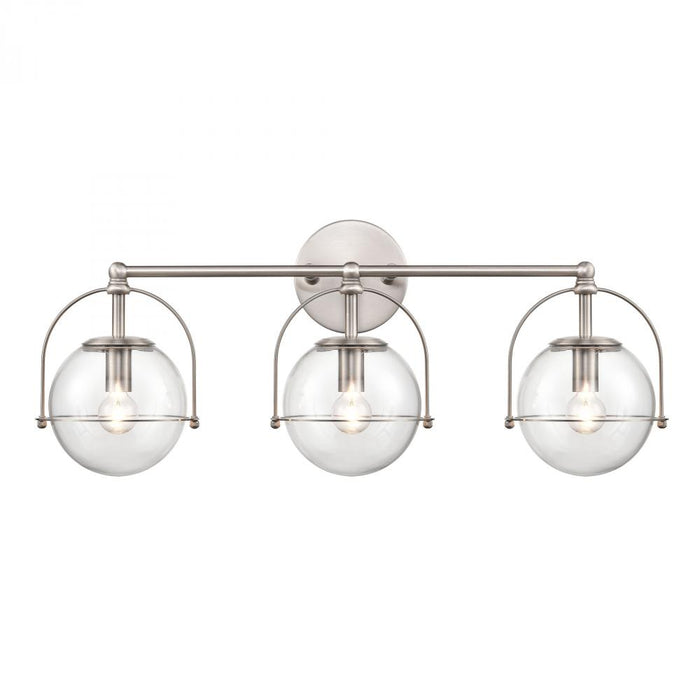 Langford 3-Light vanity light in  Satin Nickel