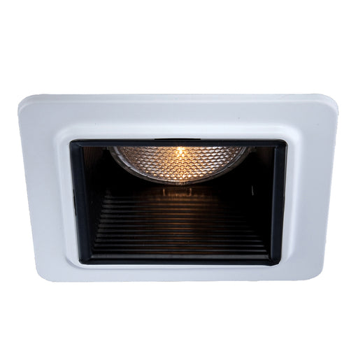 TRIM,4IN,BAFFLE,SQUARE,WHT/BLK