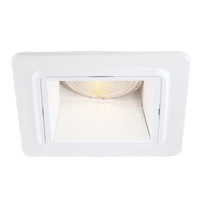 TRIM,4IN,BAFFLE,SQUARE,WHT/WHT