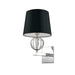 SPERANZA,1LT SCONCE,CHR/BLK