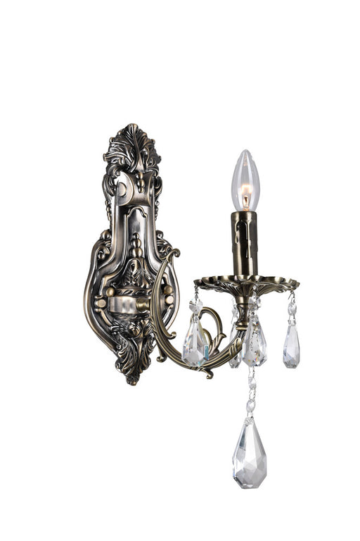 1 Light Wall Sconce with Antique Brass finish