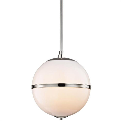 Brian Patrick Flynn for Crystorama Truax 3 Light Polished Nickel Mini Chandelier