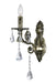 1 Light Wall Sconce with Antique Brass finish