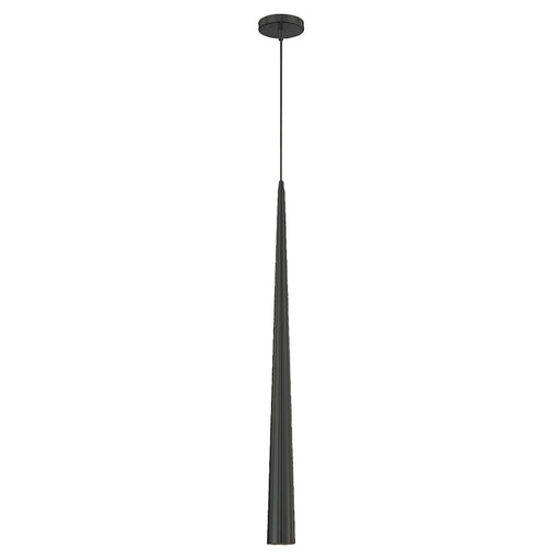 SLIVER,1LT PENDANT,LARGE,BLACK