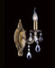 1 Light Wall Sconce with Antique Brass finish