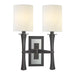 2 LIGHT WALL SCONCE