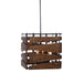 Uttermost Augie 4 Light Industrial Pendant