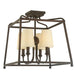 Libby Langdon for Crystorama Sylvan 4 Light Dark Bronze Ceiling Mount