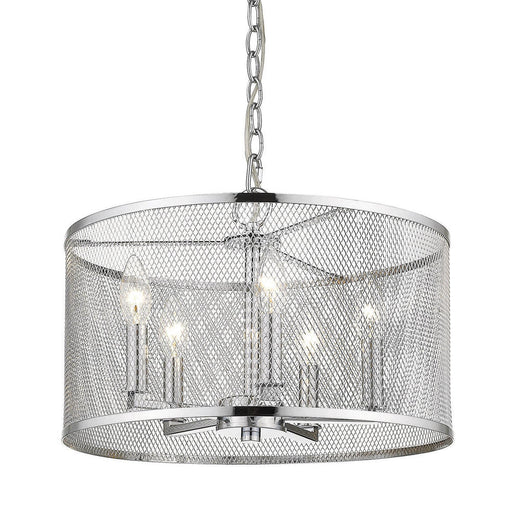 London 5 Light Pendant (no cage)