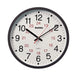 Magnus -12" Office Clock 12/24