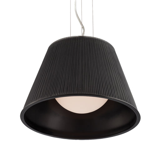 RIBO,1LT PENDANT,SMALL,CHR/BLK