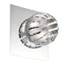 COSMO,1LT WALL SCONCE,CHR/CHR