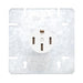 RECEPTACLE,RANGE,4WIRE,50A,FLS