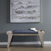 Uttermost Davenport Modern Coastal Bench