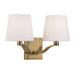 2 LIGHT WALL SCONCE