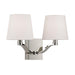 2 LIGHT WALL SCONCE