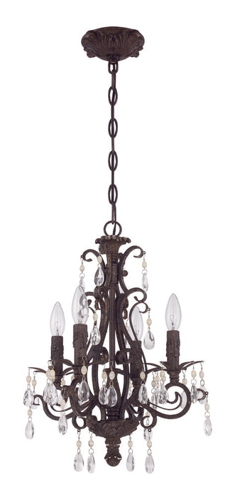 4 Light Mini Chandelier