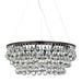 CANTO,8LT CHANDELIER,ORB