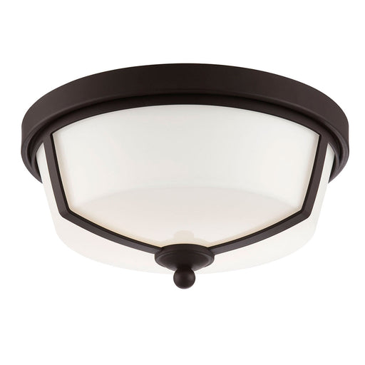 KATE,2LT LED FLUSHMOUNT,BRONZE