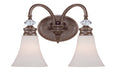 2 Light Wall Sconce