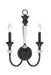 2 Light Wall Sconce