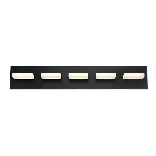 OLSON,5LT LED BATHBAR,BLACK