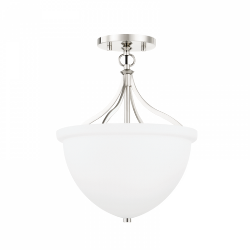 1 LIGHT SEMI FLUSH