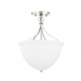 1 LIGHT SEMI FLUSH