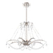 GAMBARI,8LT CHANDELIER,CHROME