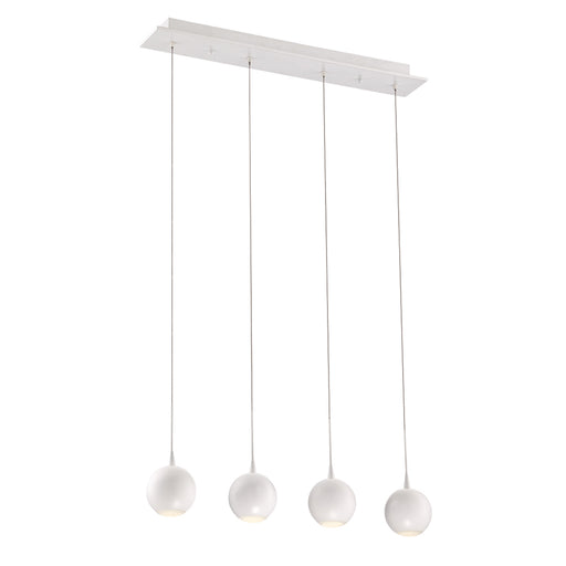 PATRUNO,4LT LED CHANDELIER,WHT