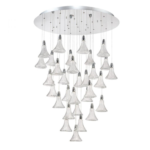 ALTA,31LT LED CHANDELIER,CHR