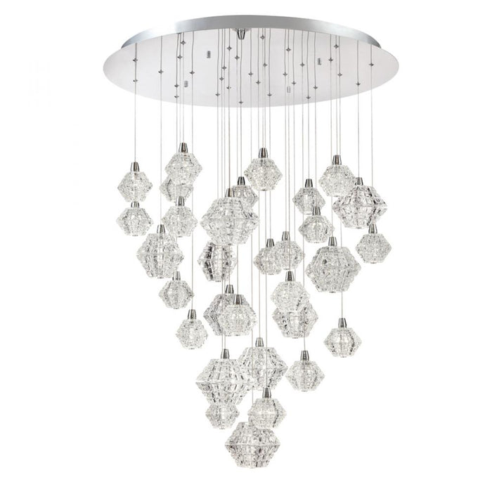 OWEN,31LT LED CHANDELIER,CHR