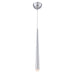 TASSONE,1LT LED PENDANT,CHROME