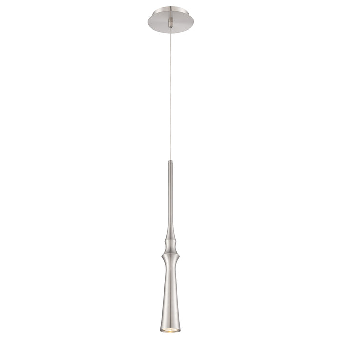 CANI,1LT PENDANT,SATIN NICKEL