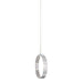 GLADE,1LT LED PENDNT,SMALL,CHR