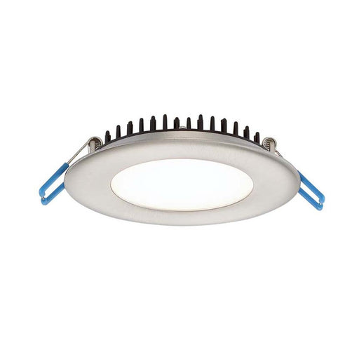 LED SLIM REC,4IN,12W,RND,BN