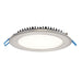 LED SLIM REC,6IN,15W,RND,BN