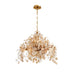 CAMPOBASSO,8LT CHANDELIER,GOLD