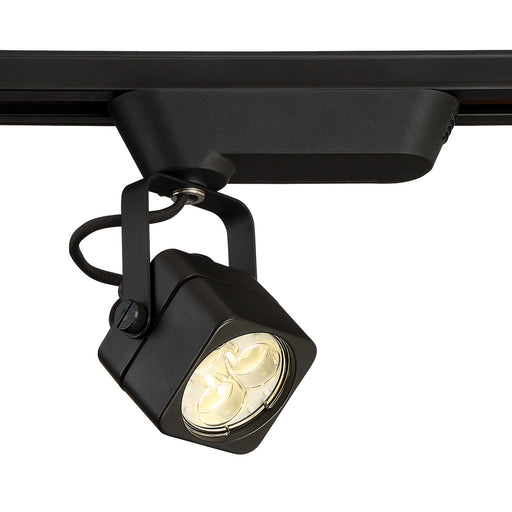 TRACKHEAD,LED,1LT,9W,SQ,BLACK