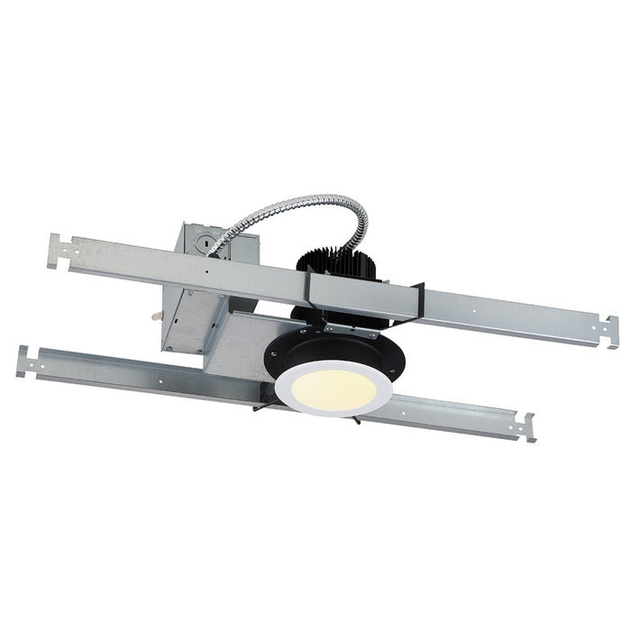 LED REC,4IN,NC HSNG,45W,WH/WHT