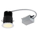 LED REC,4IN,RM HSNG,45W,WH/WHT