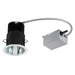 LED REC,4IN,RM HSNG,45W,WH/CHR