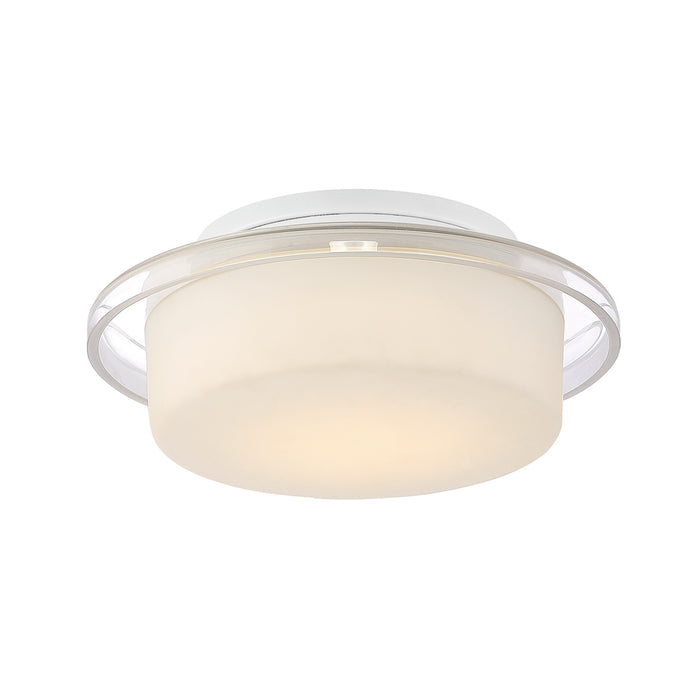 LOGEN,1LT LED FLUSH,7.5W,OPAL