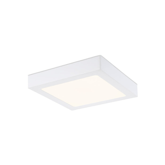 AVON,1LT LED FLUSH,MED,35K,WHT