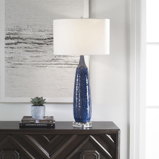 Uttermost Newport Cobalt Blue Table Lamp