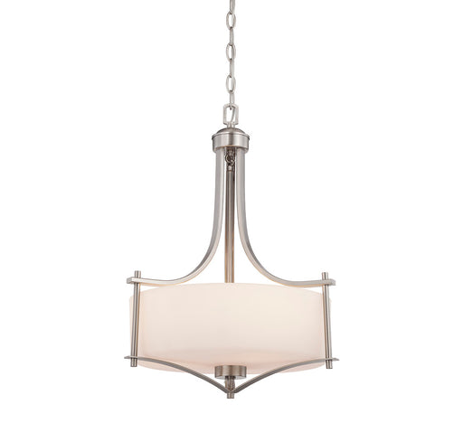 Colton 3 Light Satin Nickel Pendant