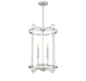 Kent Satin Nickel 4 Light Foyer