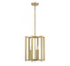 Benson 3 Light  Warm Brass Pendant